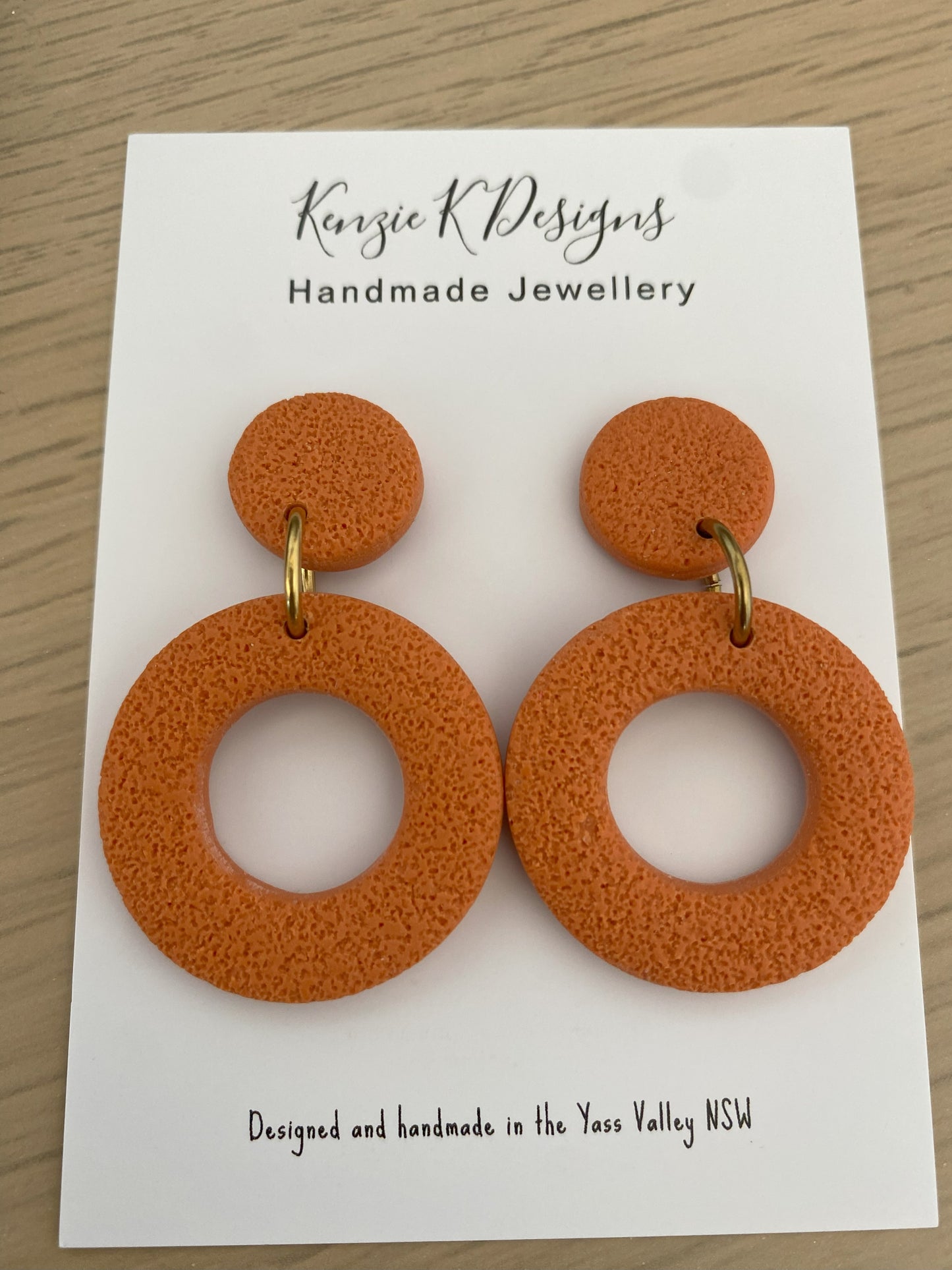 Circle Drops (1 Pair )