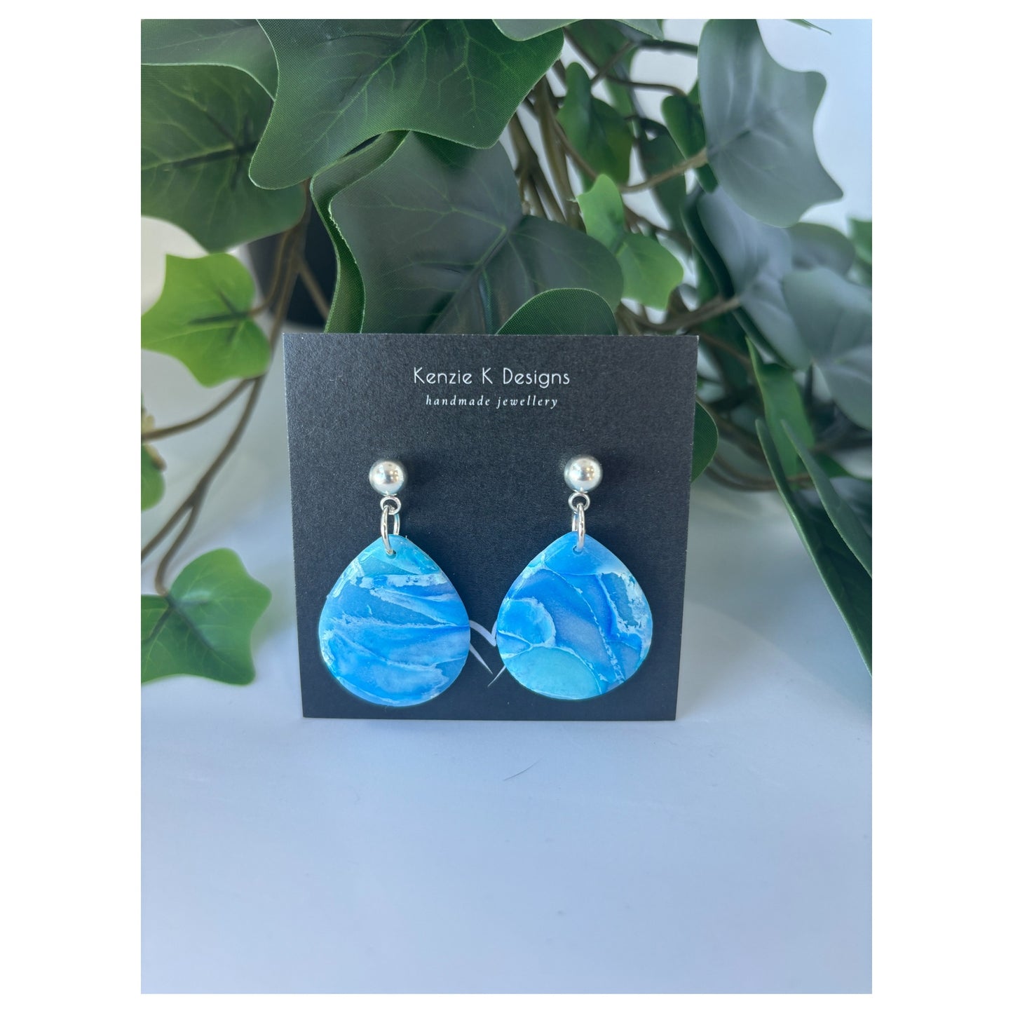 Teardrop Blue Marble