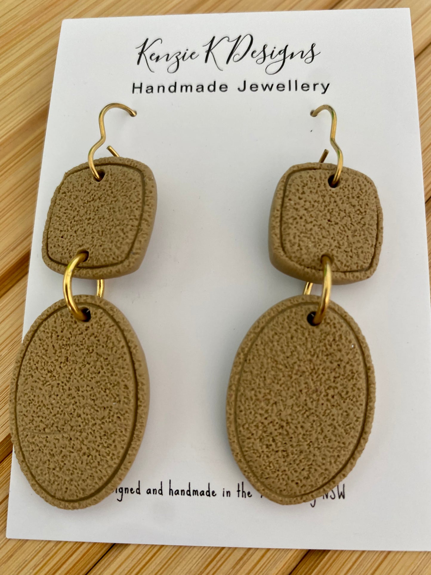 Textured Large Dangles