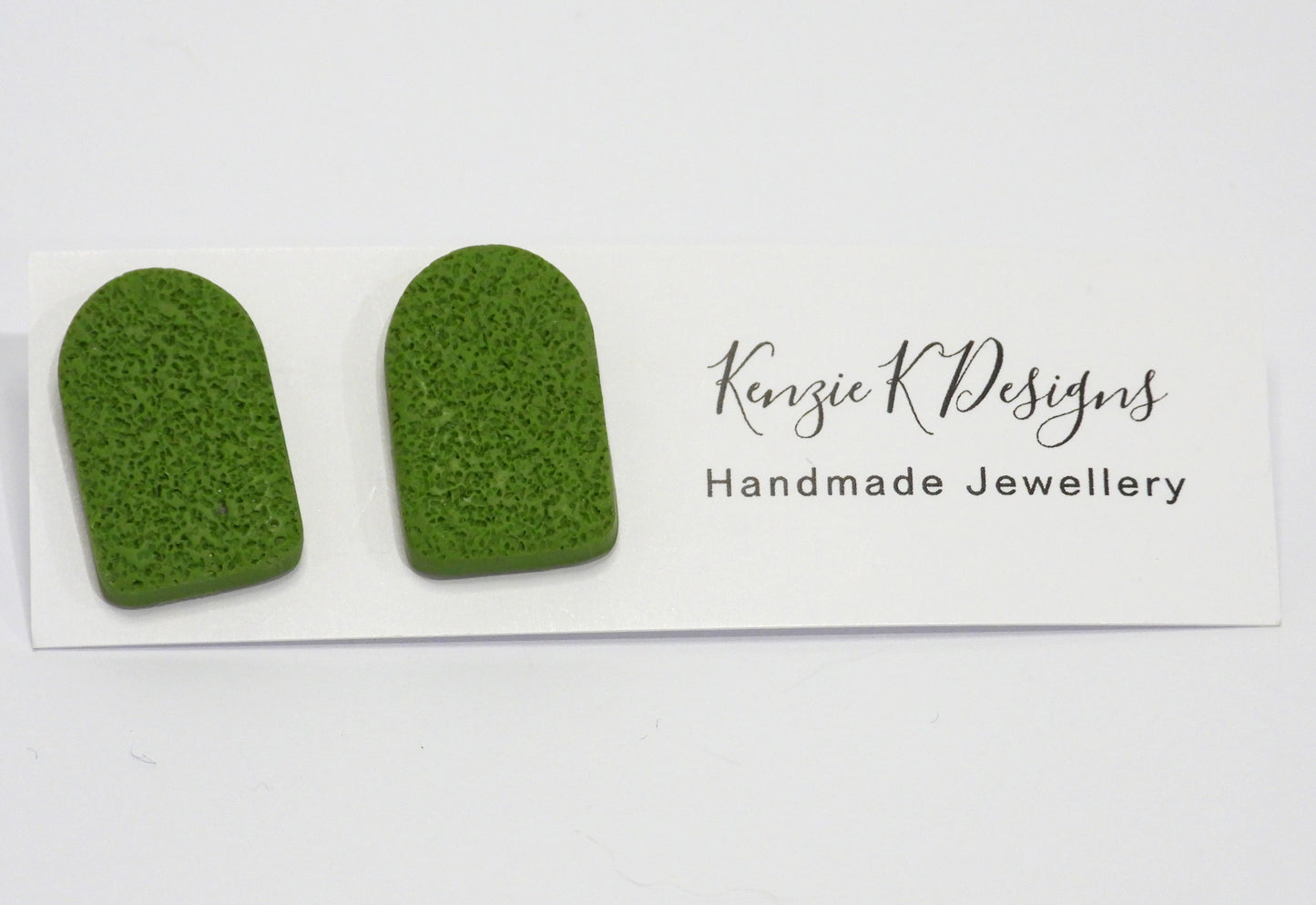 Small Stud - Olive Arch
