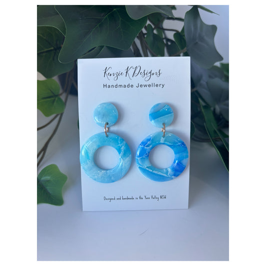 Jessica - Blue Marble Donut