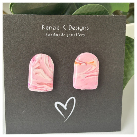 Small Arch Pink Marble